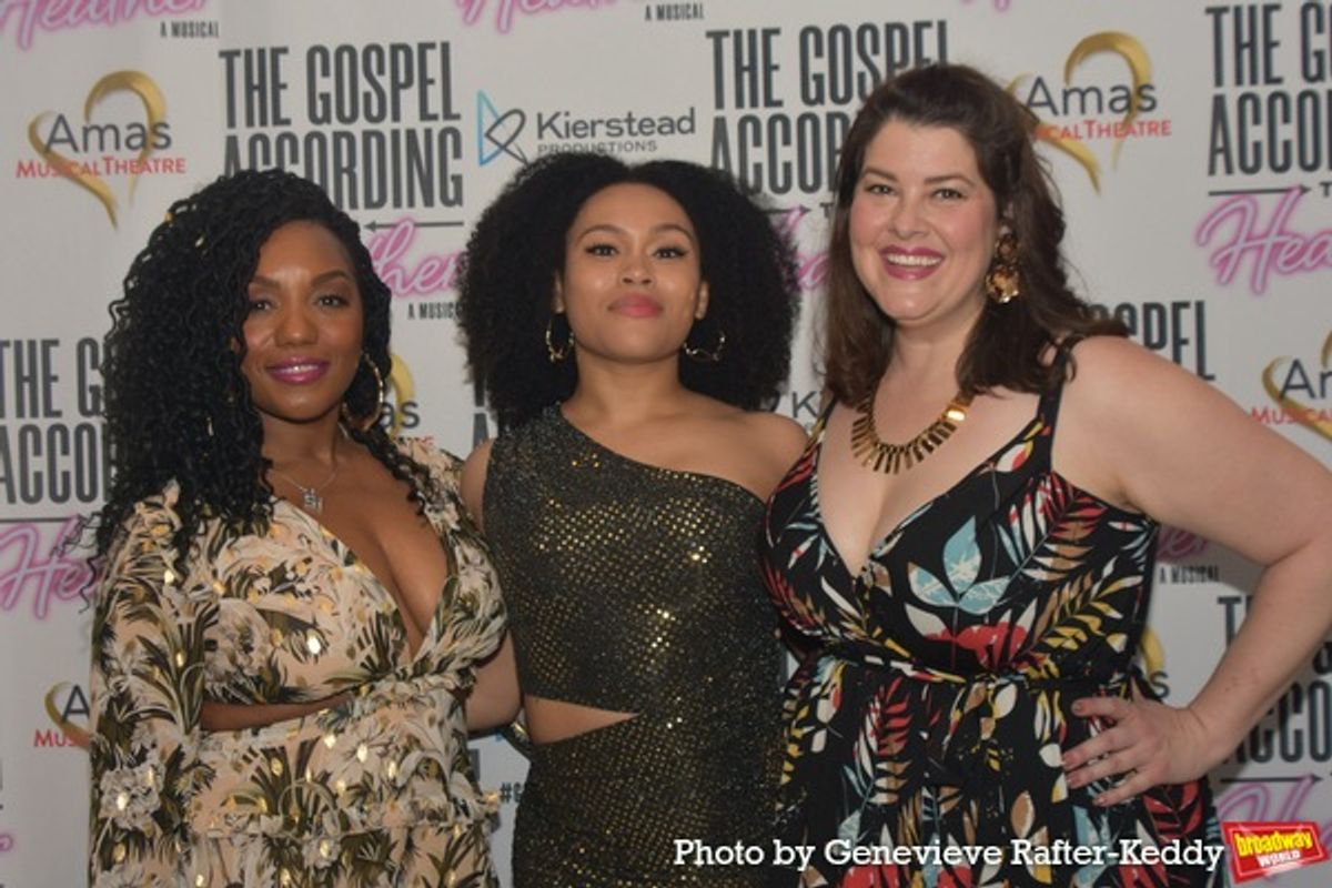 Badia Farha, Brittany Nicole Willams and Lauren Elder at 