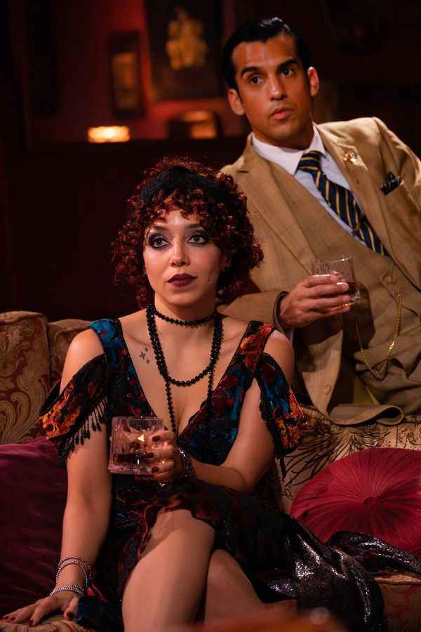 Claire Saunders and Nicholas Caycedo  Photo