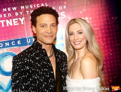 Justin Guarini and Briga Heelan Photo