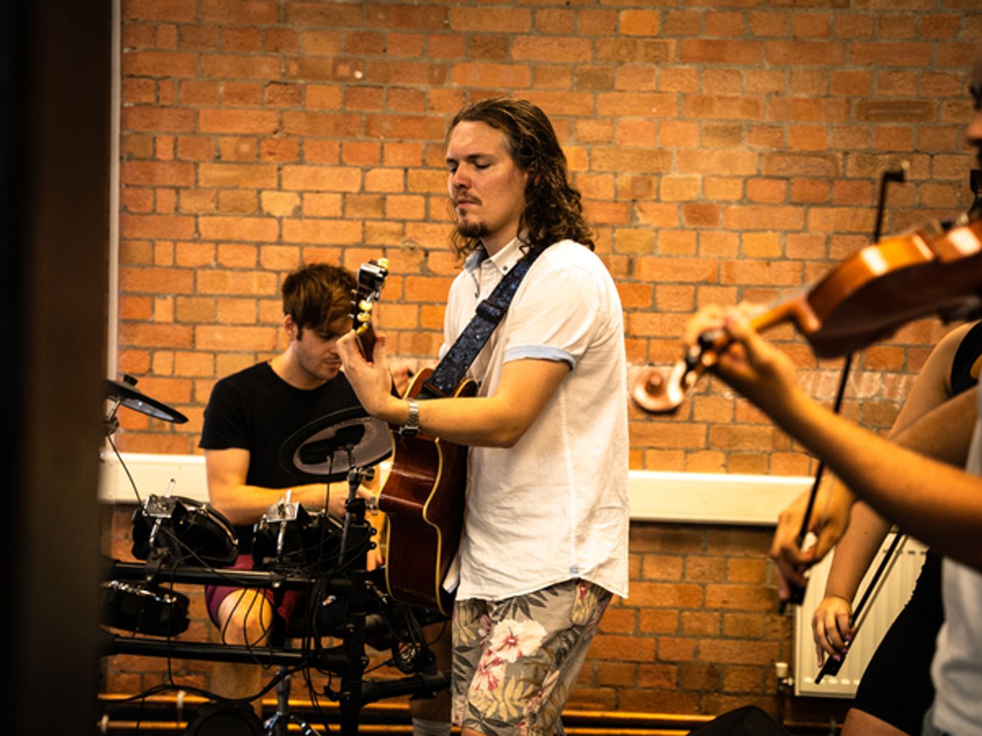 Photos: Inside Rehearsal for ONCE THE MUSICAL At The Barn Theatre  Image