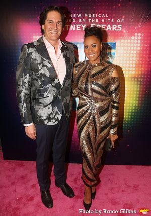 Nick Scandalios and Deborah Cox @ BroadwayWorld Nick Scandalios and Deborah Cox Photo