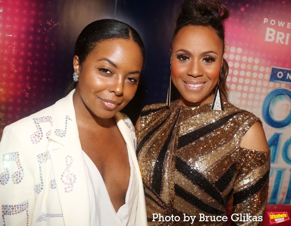 Adrienne Warren and Deborah Cox at 