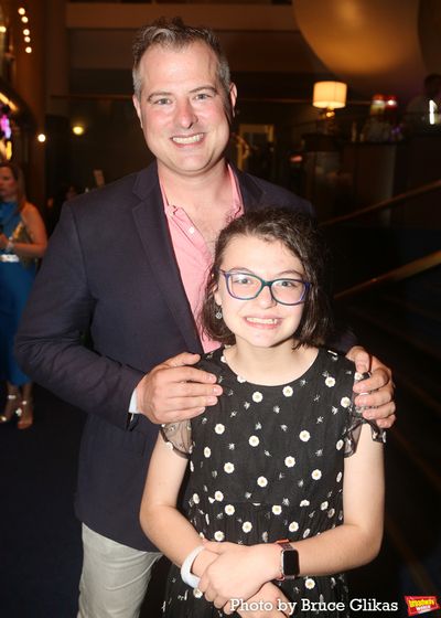 John Johnson and daughter Zoe Photo