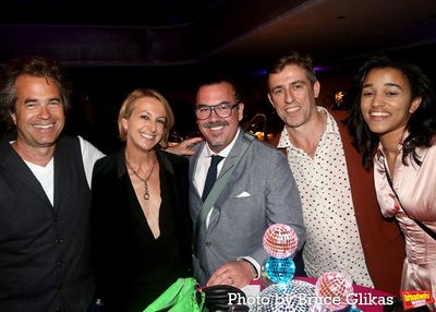 Rupert Goold, Lynn Page, Duncan Sheik, Joe Smith and Ameena Hamid Photo