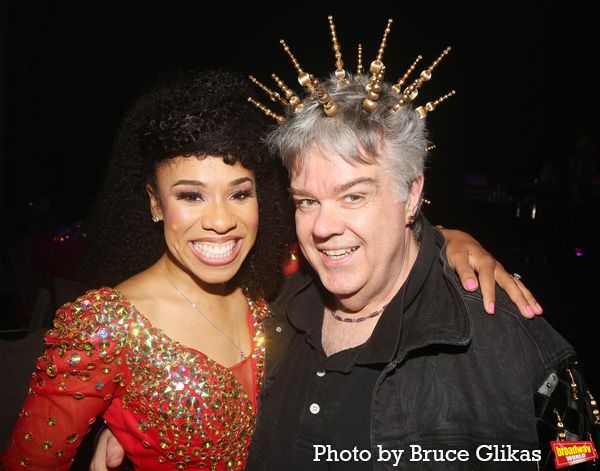 Salisha Thomas and Wardrobe Supervisor Bobby Pearce Photo