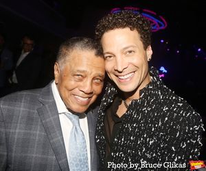 Eldrin Bell and son Justin Guarini @ BroadwayWorld Eldrin Bell and son Justin Guarini Photo