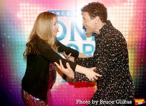 Christy Altomare and Justin Guarini @ BroadwayWorld Christy Altomare and Justin Guarini Photo