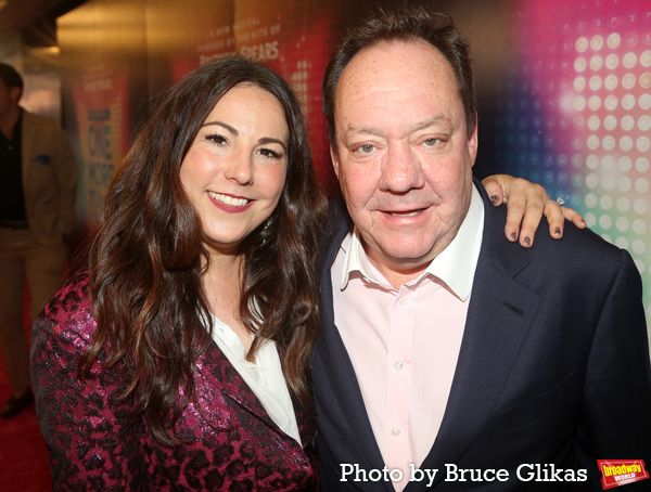 Leslie Papa and James L. Nederlander Photo