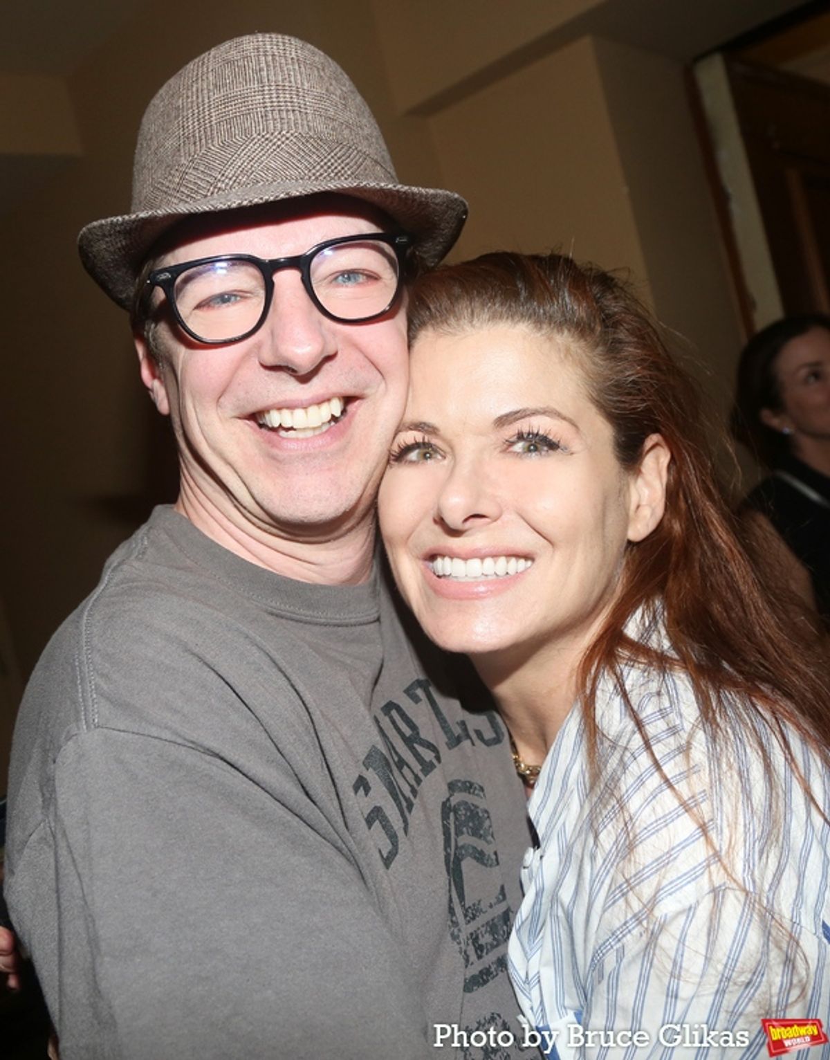 Sean Hayes and Debra Messing  at 