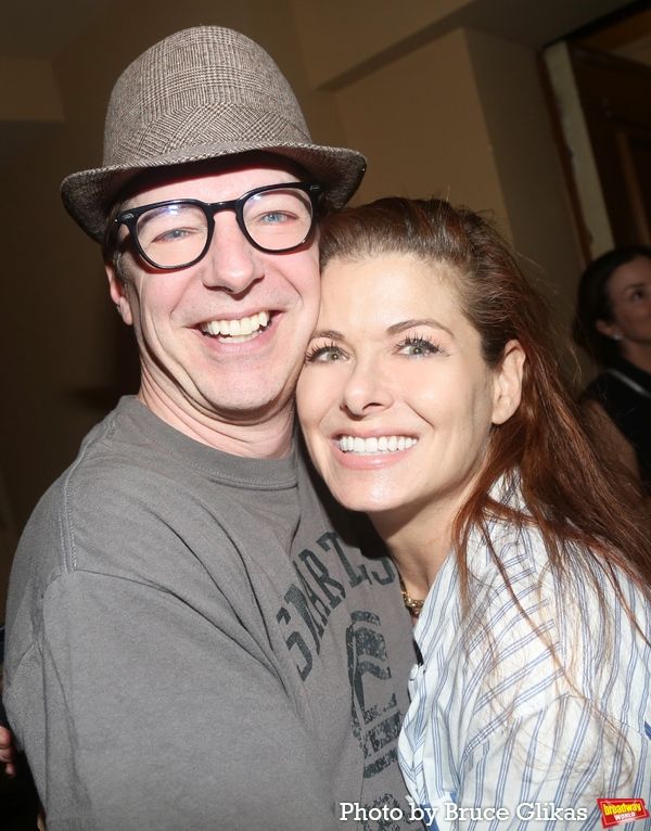 Sean Hayes and Debra Messing  Photo
