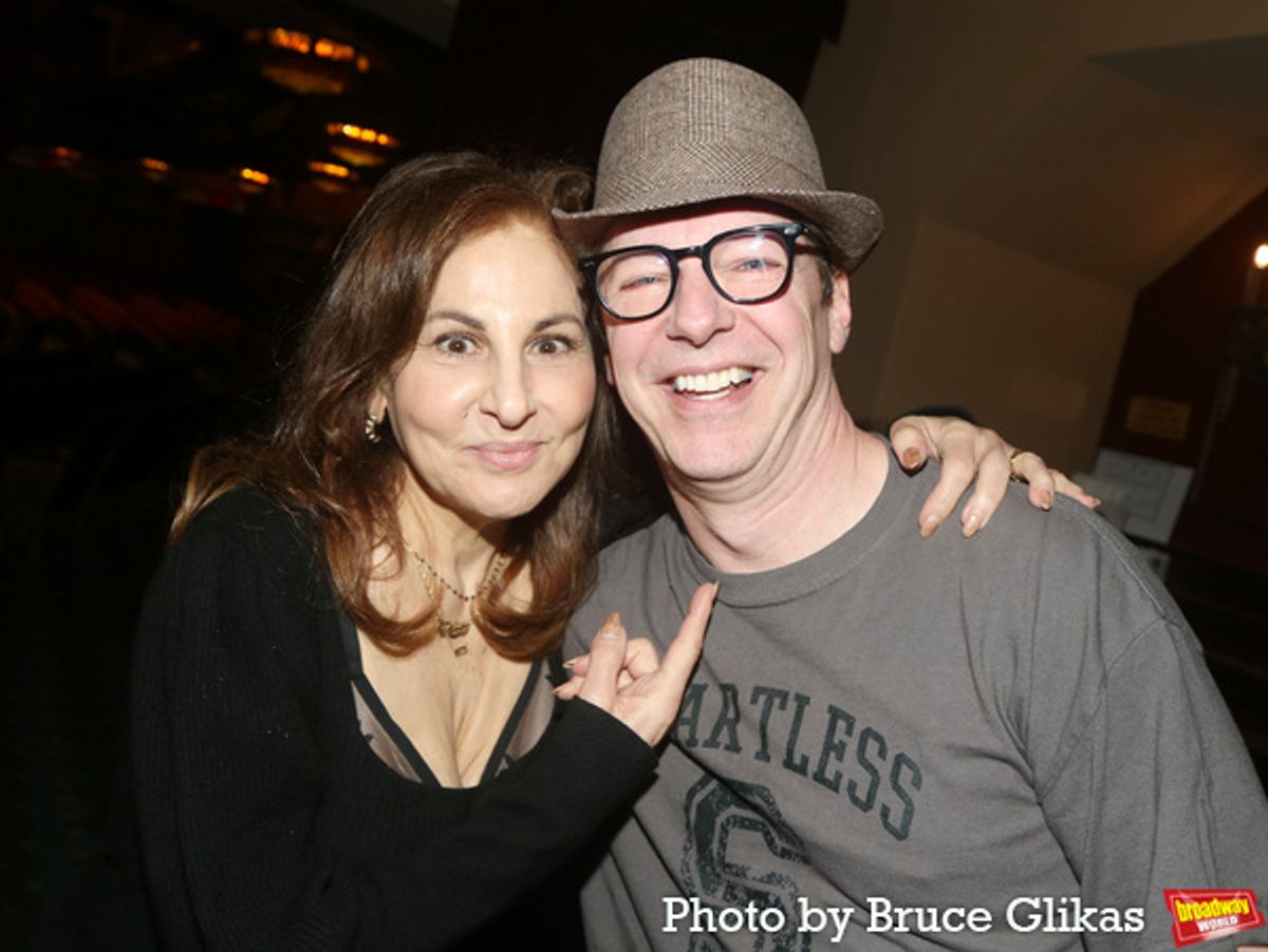 Kathy Najimy and Sean Hayes at 