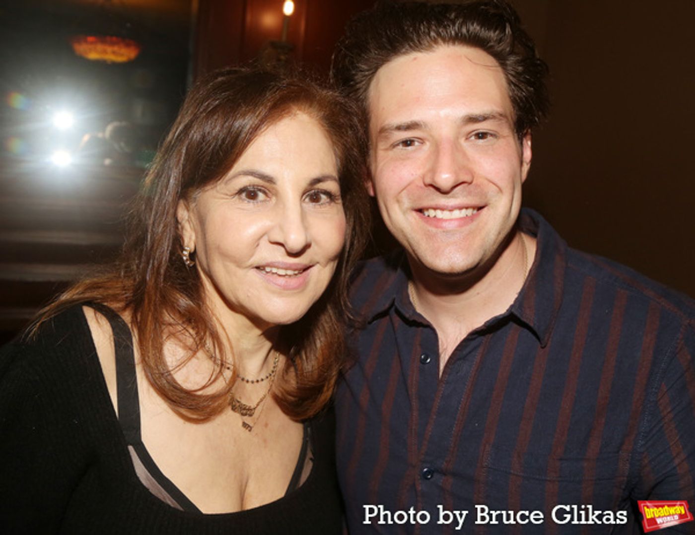 Photos: Debra Messing Reunites with WILL & GRACE Co-Star Sean Hayes at GOODNIGHT, OSCAR!  Image