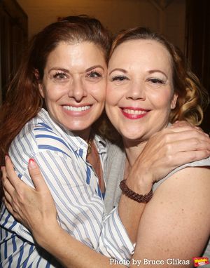 Debra Messing and Emily Bergl @ BroadwayWorld Debra Messing and Emily Bergl Photo