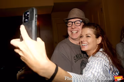 Sean Hayes and Debra Messing  Photo