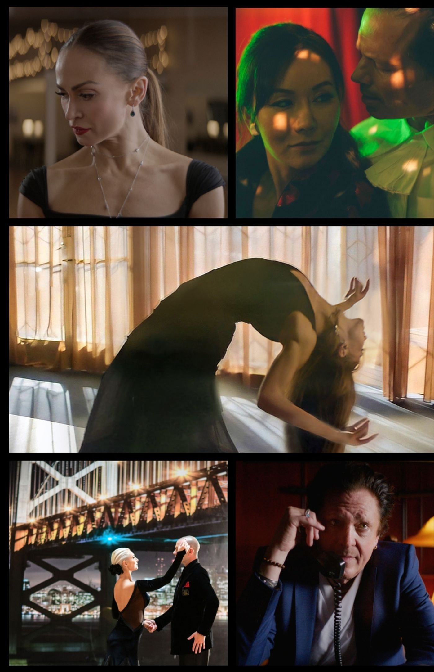 DANCING WITH THE STARS' Karina Smirnoff and Gilles Marini to Star in DARK FEATHERS Film  Image