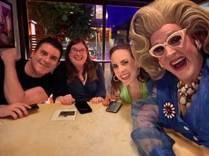 Doris Dear, Dawn Derow, Karen Mack, and Elliot Troth @ BroadwayWorld Doris Dear, Dawn Derow, Karen Mack, and Elliot Troth Photo