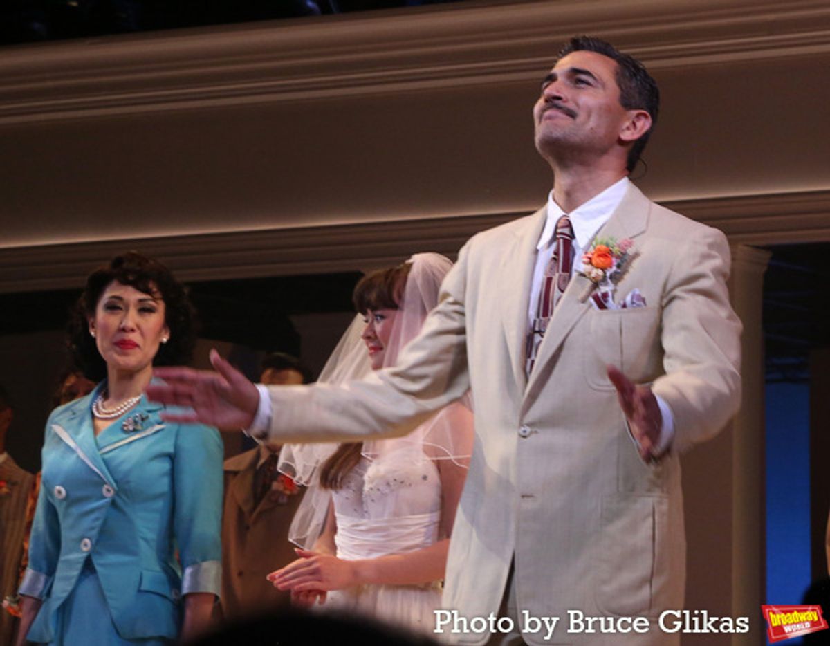 Ruthie Ann Miles, Anna Zavelson and Ivan Hernandez at 