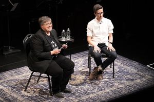 Madeleine George and Alison Bechdel @ BroadwayWorld Madeleine George and Alison Bechdel Photo
