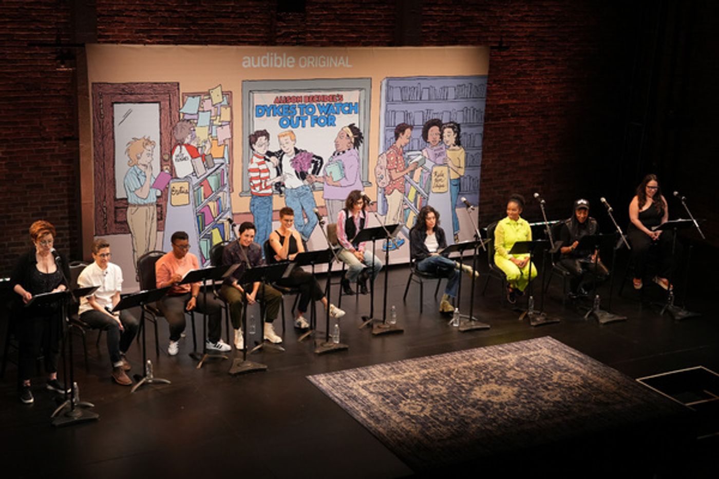 Photos: Audible Celebrates Pride with Alison Bechdel's DYKES TO WATCH OUT FOR  Image