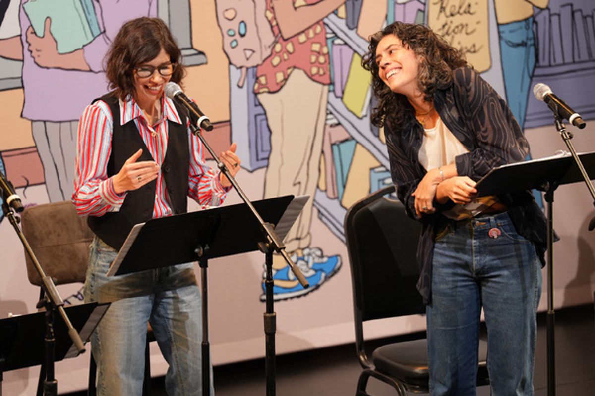 Carrie Brownstein and Roberta Colindrez  at 