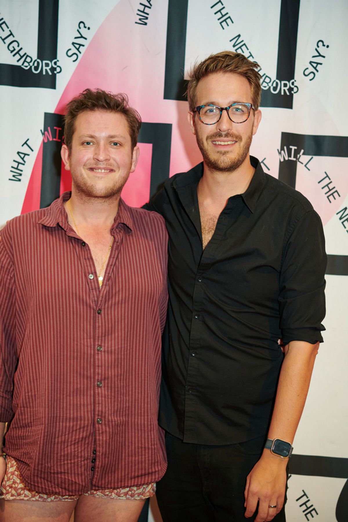 James Clements and Sam Hood Adrain     at 