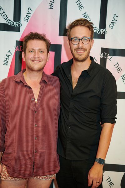 James Clements and Sam Hood Adrain     Photo