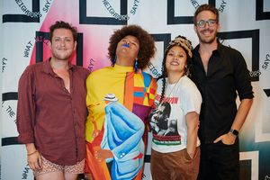 James Clements, Amyra Leon, Ayla Sullivan and Sam Hood Adrain @ BroadwayWorld James Clements, Amyra Leon, Ayla Sullivan and Sam Hood Adrain Photo