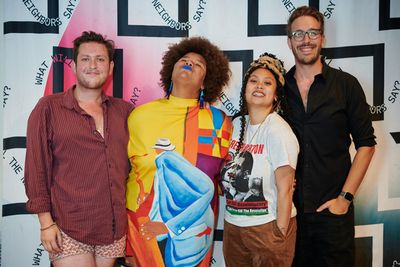 James Clements, Amyra Leon, Ayla Sullivan and Sam Hood Adrain      Photo