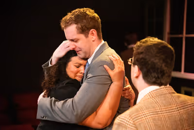 Brittney Brown (Mary Flynn), Dustin Rothbart (Charley Kringas) and Christopher Johnso Photo