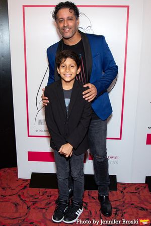 Luis Salgado and son Photo