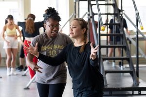 Jade Hackett and Joanna Ampil Photo