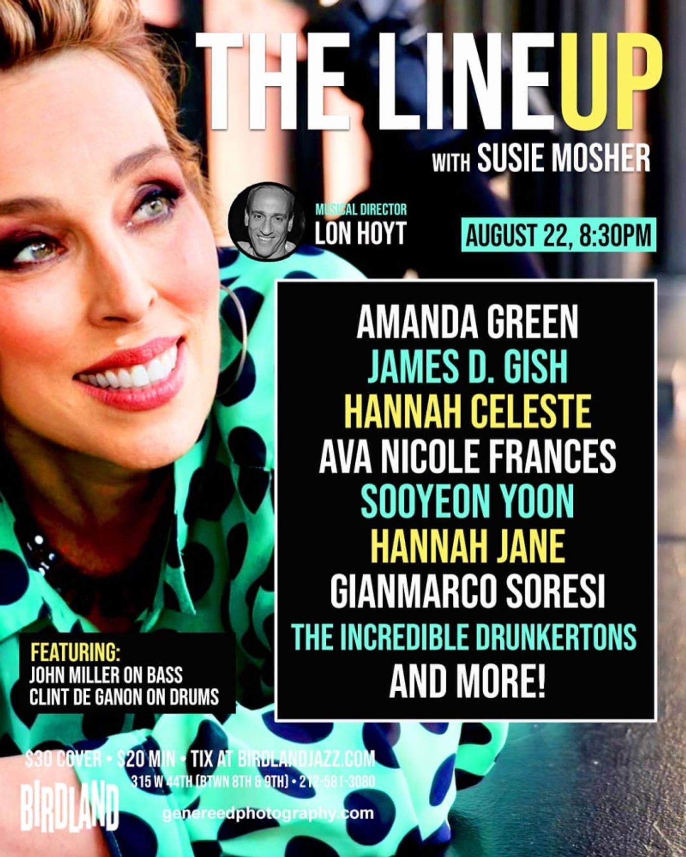 Photos: August 15th Performance Of THE LINEUP WITH SUSIE MOSHER As Photographed By Matt Baker Photos: August 15th Performance Of THE LINEUP WITH SUSIE MOSHER As Photographed By Matt Baker Image