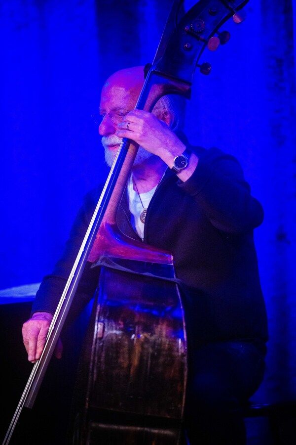 John Miller on bass. Photo