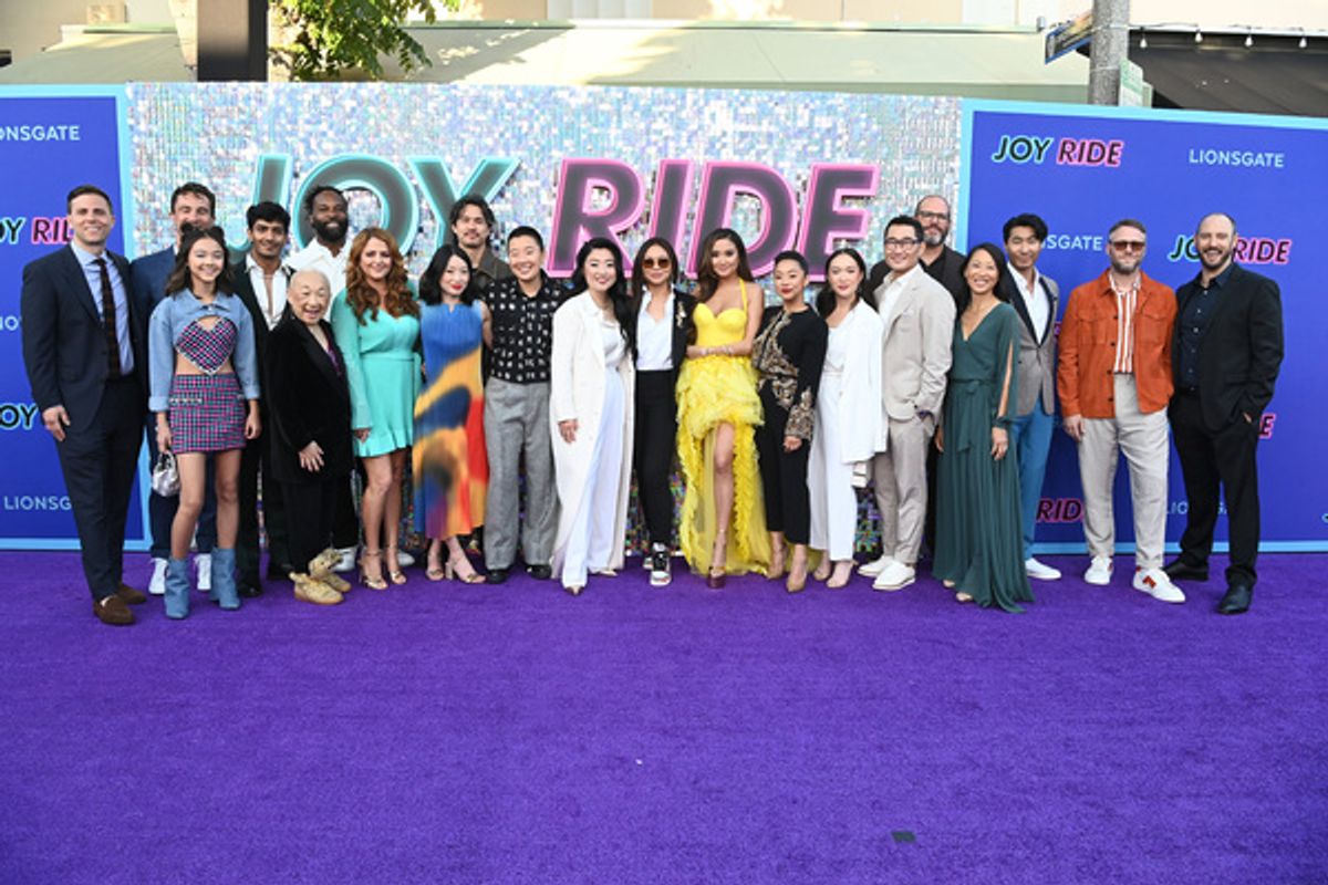 Josh Fagen, James Weaver, Rohain Arora, Lori Tan Chinn, Baron Davis, Annie Mumolo, Cherry Chevapravatdumrong, Alexander Hodge, Sabrina Wu, Sherry Cola, Adele Lim, Ashley Park, Stephanie Hsu, Teresa Hsiao, Daniel Dae Kim, David Denman, Debbie Fan, Chris Pang, Seth Rogen and Evan Goldberg at 