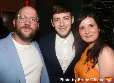Greg Nobile, Alex Edelman and Emily Berquist Photo