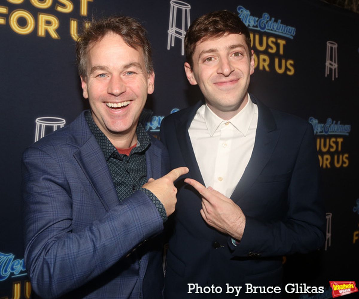 Mike Birbiglia and Alex Edelman at 