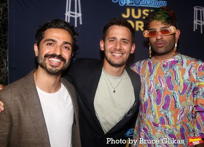 Kayvon Firouzi, Benj Pasek and Alok Vaid-Menon Photo