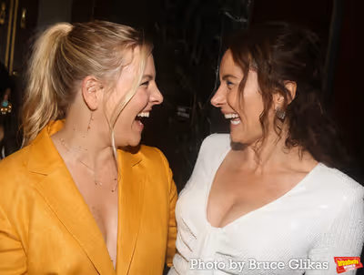 Helene Yorke and Laura Benanti Photo