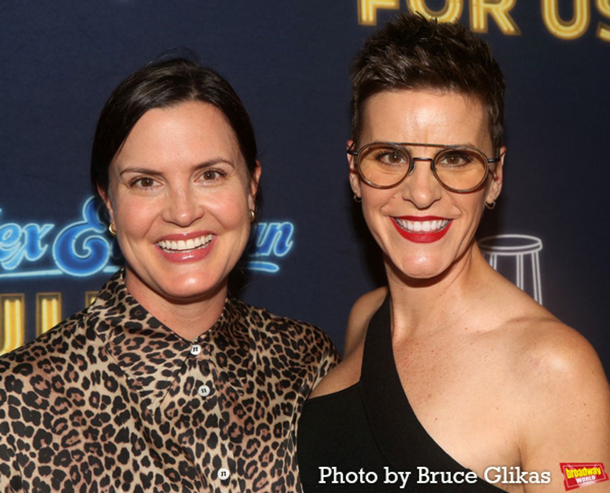 Mo Mullen and Jenn Colella  at 