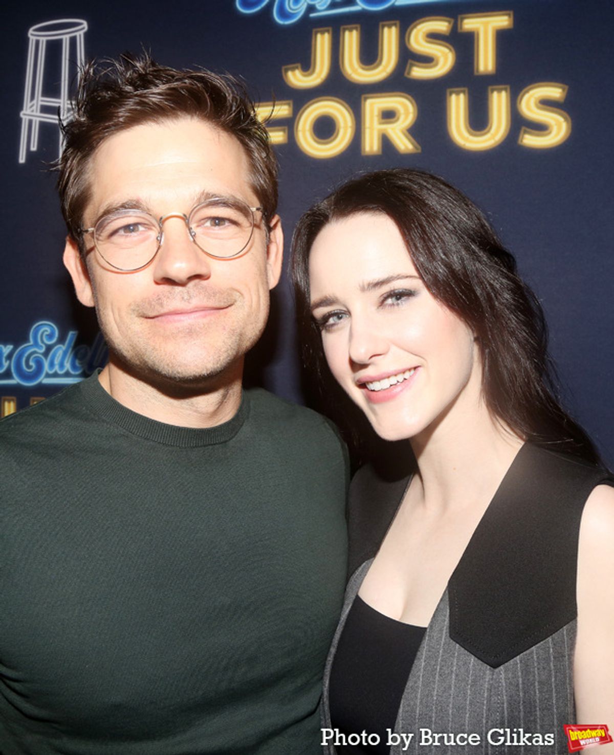 Jason Ralph and Rachel Brosnahan at 