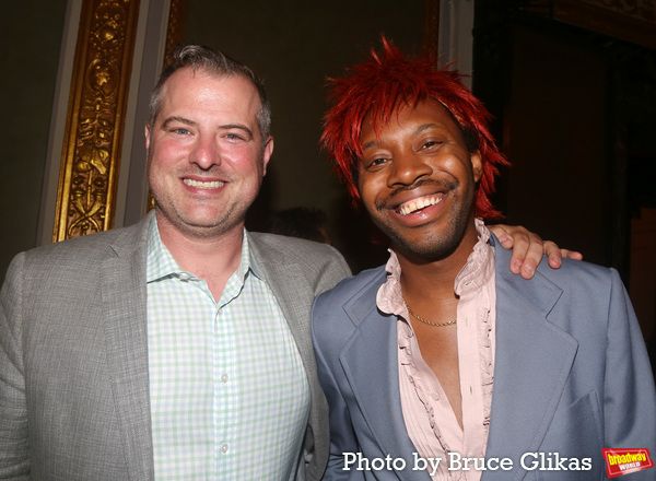 John Johnson and Jeremy O. Harris  Photo