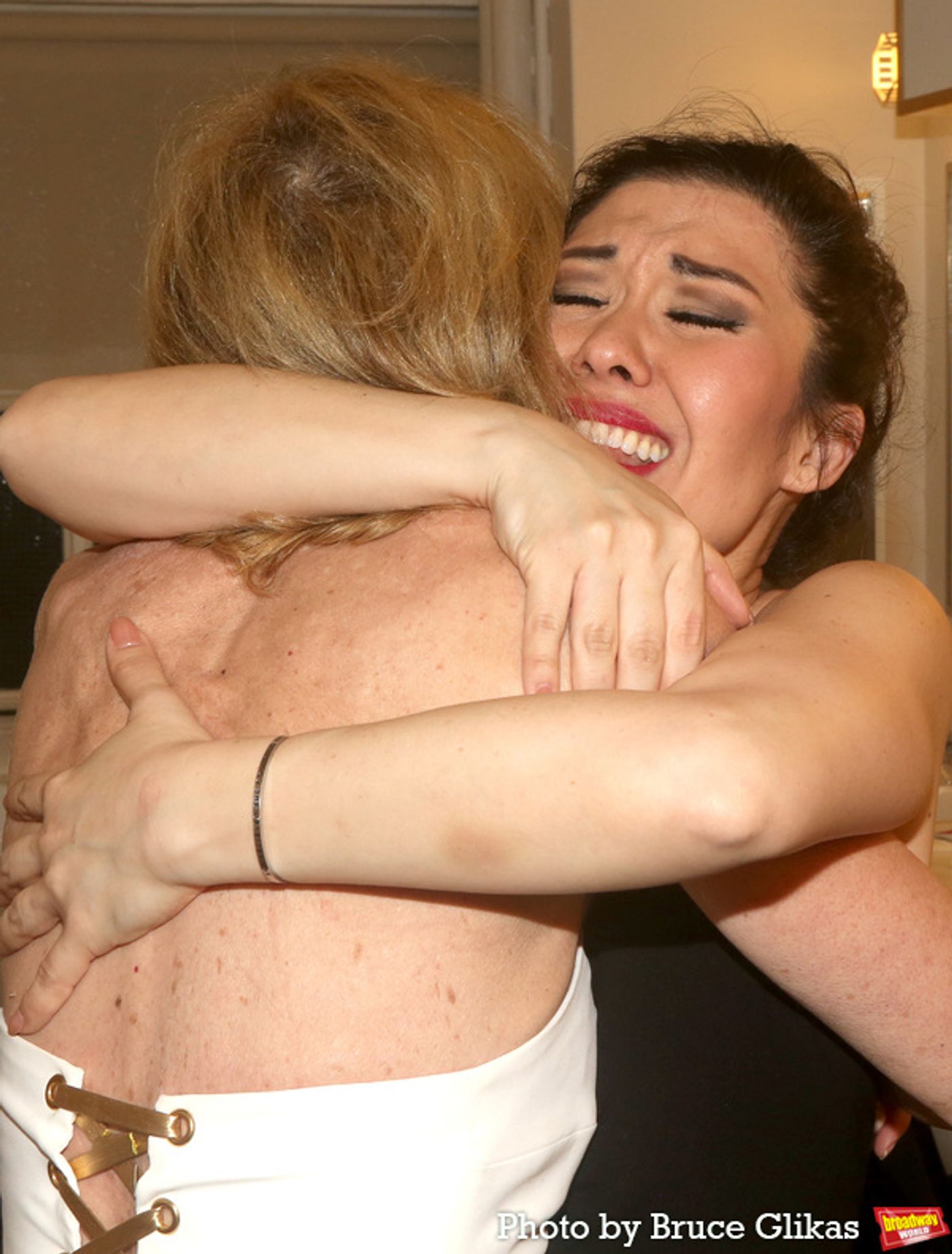 Exclusive Photos: Victoria Clark and Jose Llana Visit Backstage at THE LIGHT IN THE PIAZZA  Image