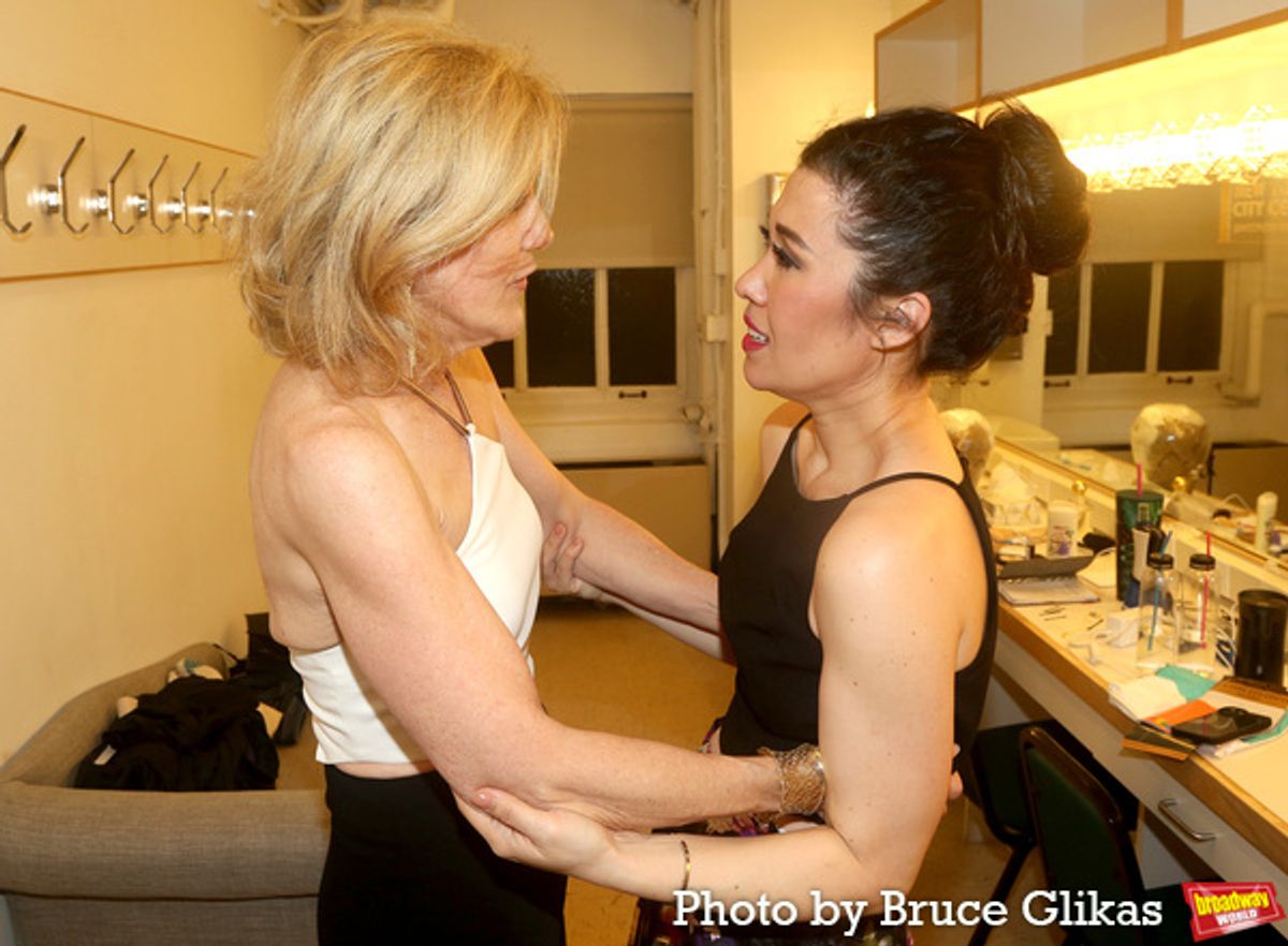 Victoria Clark and Ruthie Ann Miles at 