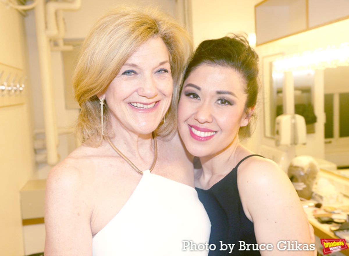 Victoria Clark and Ruthie Ann Miles at 