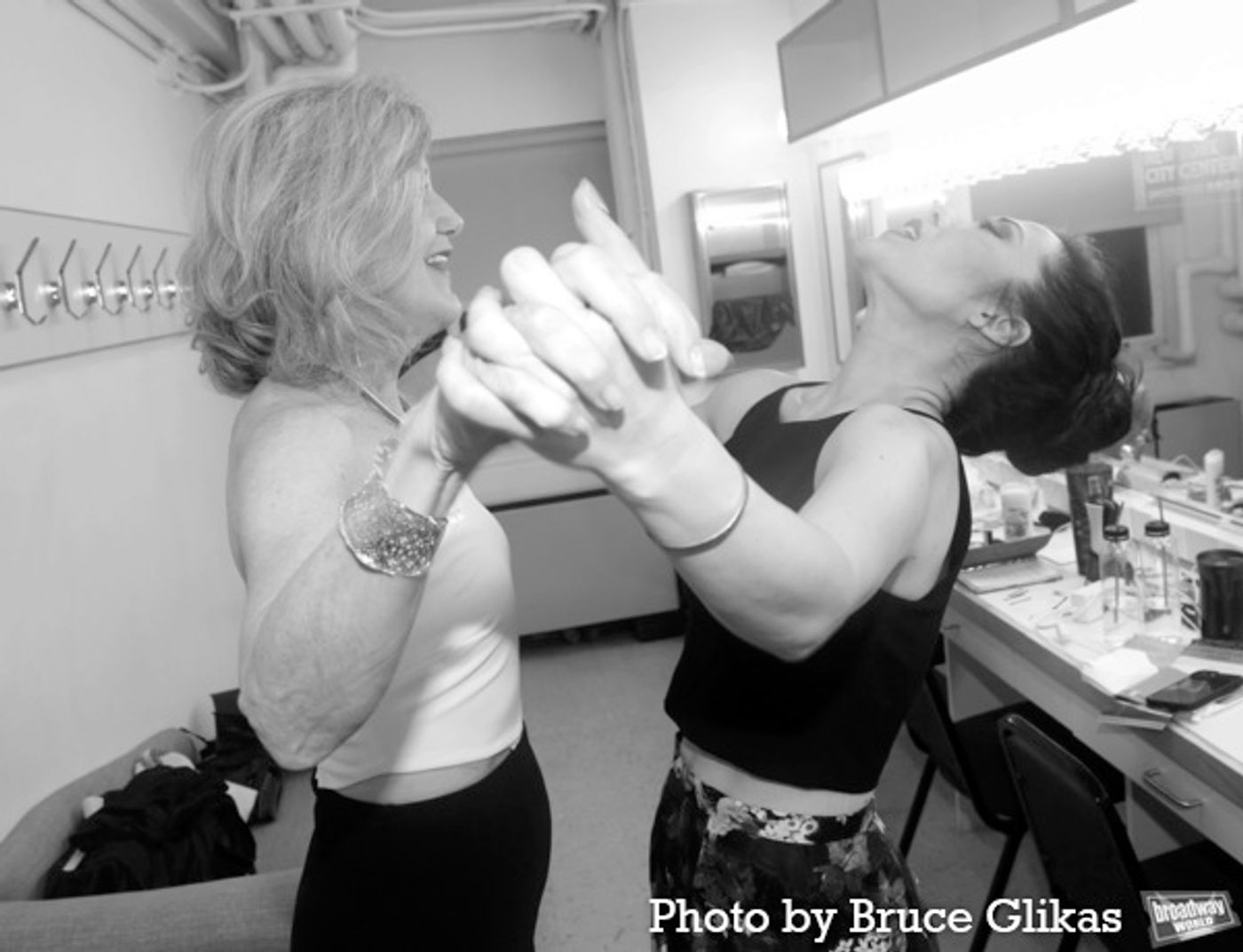 Exclusive Photos: Victoria Clark and Jose Llana Visit Backstage at THE LIGHT IN THE PIAZZA  Image