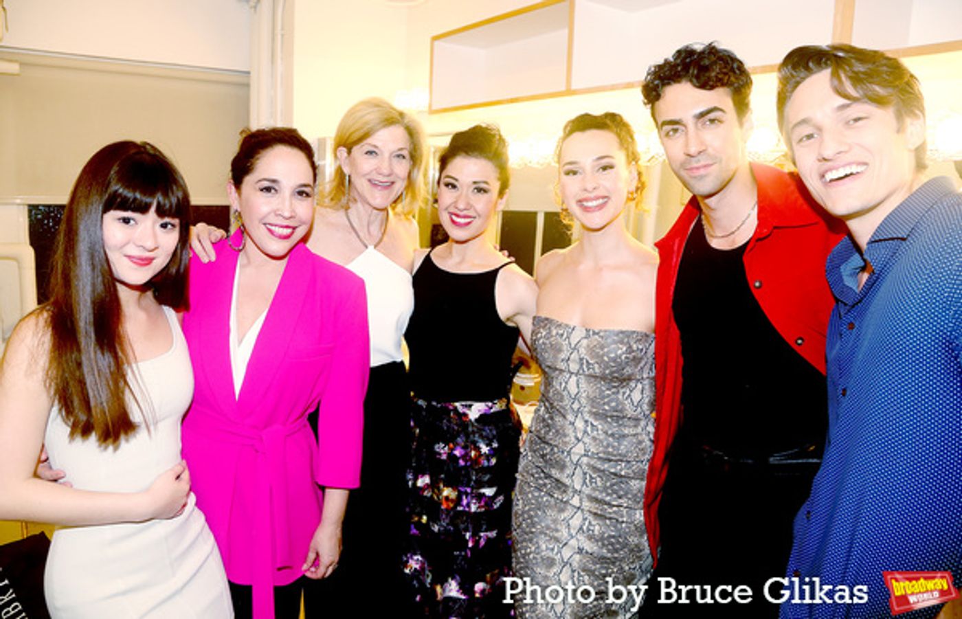 Exclusive Photos: Victoria Clark and Jose Llana Visit Backstage at THE LIGHT IN THE PIAZZA  Image
