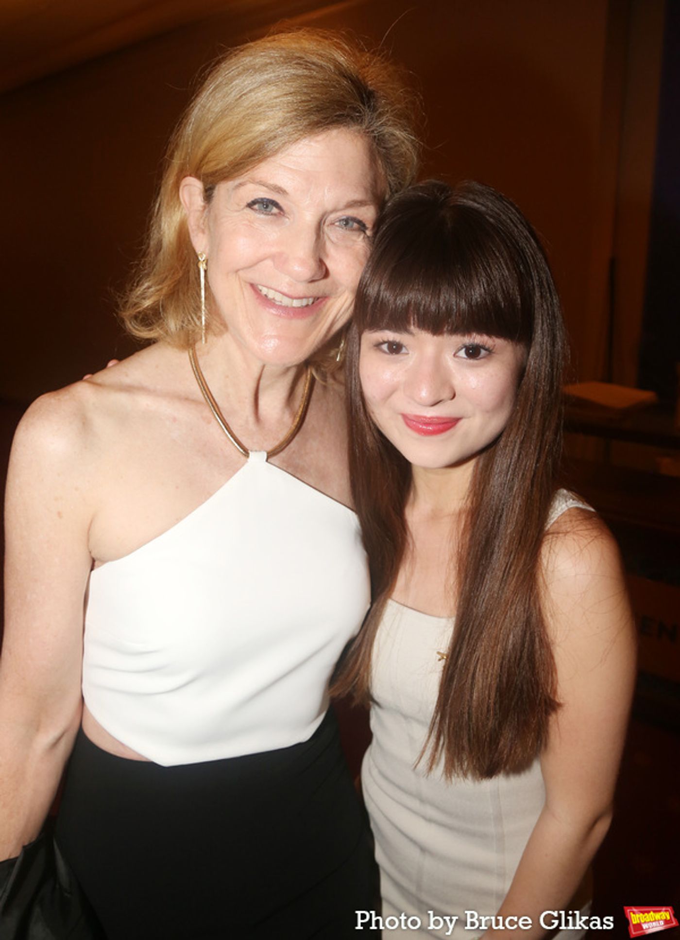 Exclusive Photos: Victoria Clark and Jose Llana Visit Backstage at THE LIGHT IN THE PIAZZA  Image