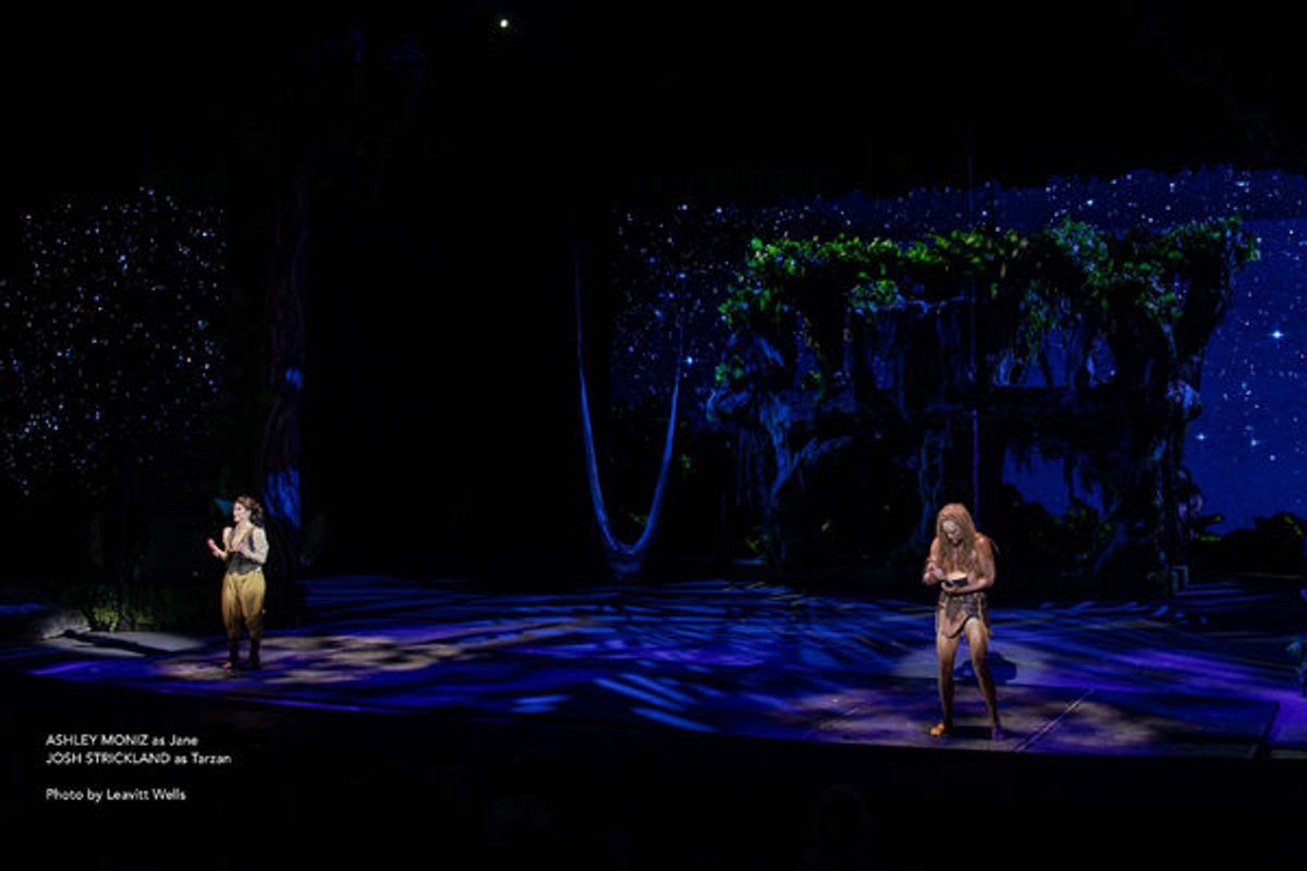 Ashley Moniz, Josh Strickland  at 