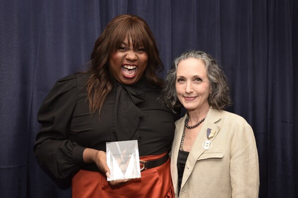 Alex Newell, Bebe Neuwirth at 