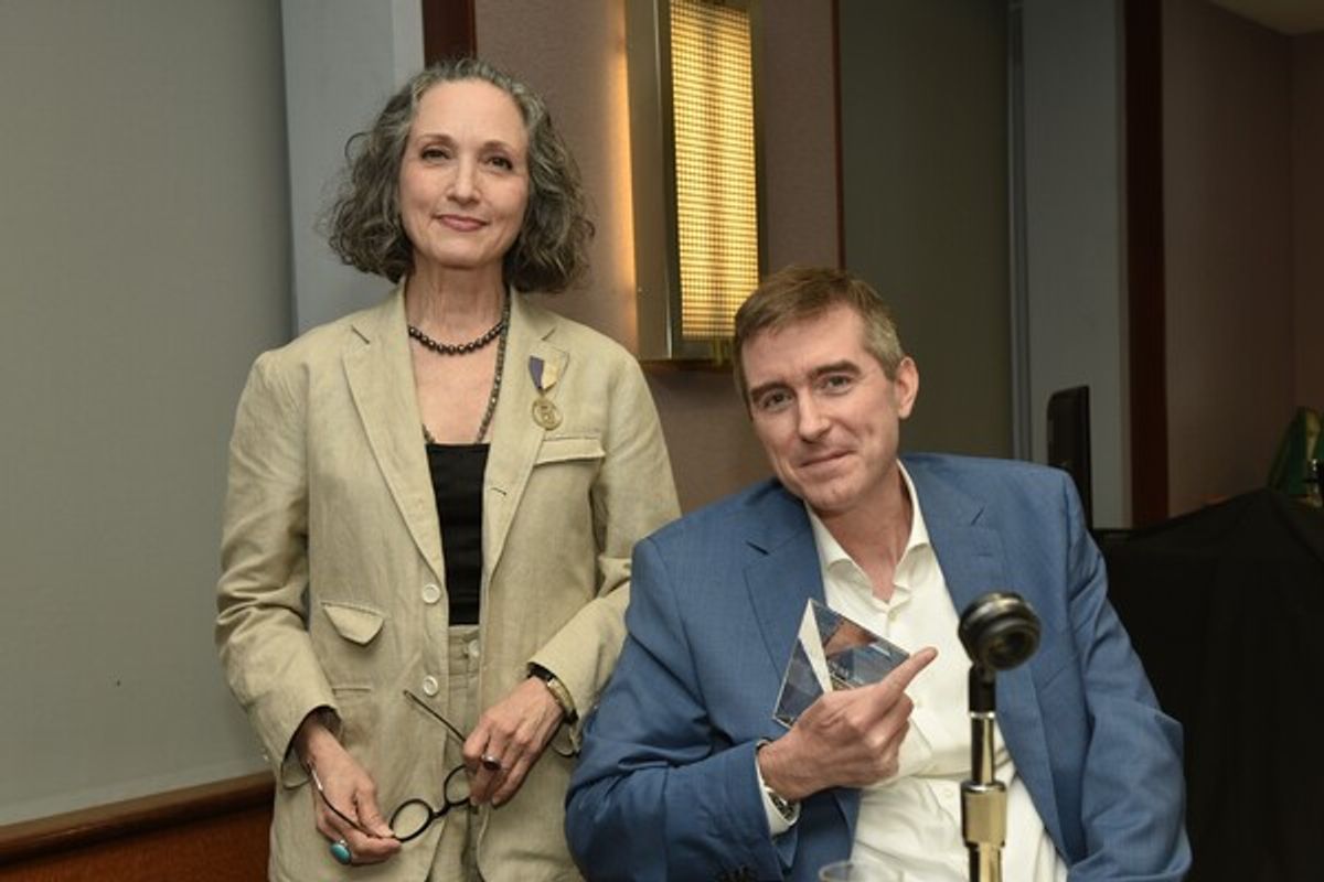 Bebe Neuriwth, Michael Patrick Thornton at 